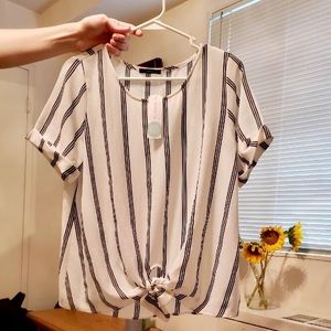 West Kei Kendrah Tie Detail Blouse